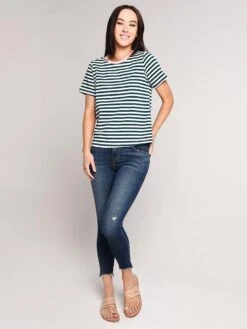 J Brand Alana High Rise Crop Skinny Jean -Standrews Links Officials Store jb001571 persuadealt1