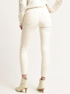 J Brand Women's Alana High-Rise Cropped Super Skinny Jean -Standrews Links Officials Store jb001853 glimmeralt2