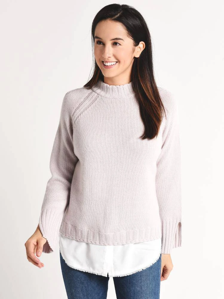 Brochu Walker Mock Neck Layered Pullover 2 Brochu Walker Mock Neck Layered Pullover - Image 2