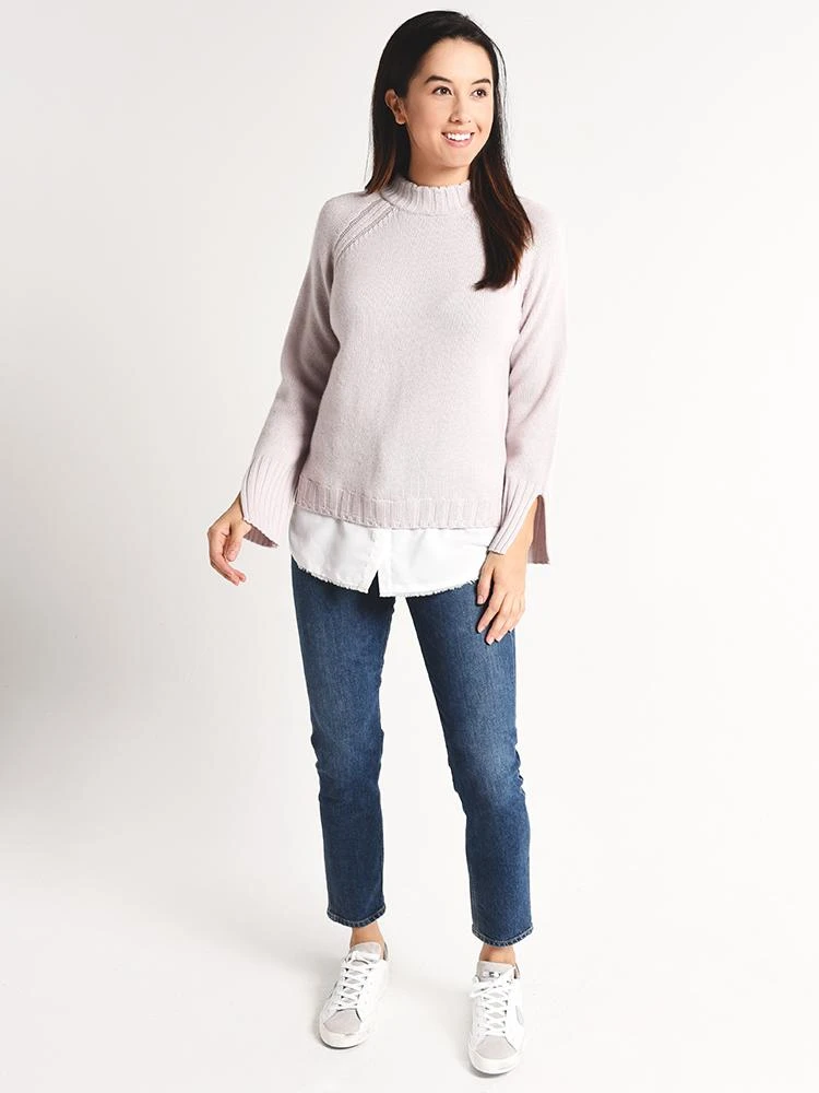 Brochu Walker Mock Neck Layered Pullover 3 Brochu Walker Mock Neck Layered Pullover - Image 3