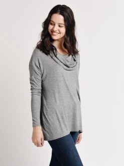 Jack Early Riser Top -Standrews Links Officials Store ji305706 lightheathergreyalt2