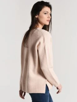 Jack Fair Warming V-Neck Sweater -Standrews Links Officials Store ji406429 vintagerosealt1