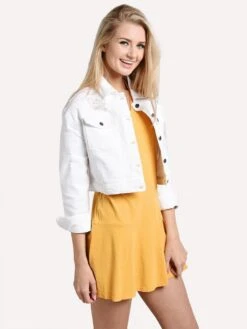 Jack Women's De-Stressed Jacket 7 Jack Women's De-Stressed Jacket -Standrews Links Officials Store jj202906 brightwhitealt1