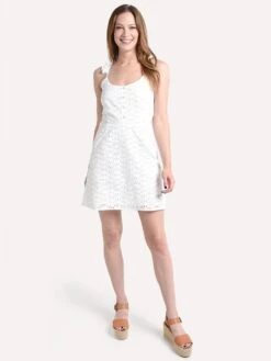 Jack Walk In The Park Fitted Dress -Standrews Links Officials Store jj208324 offwhitealt3
