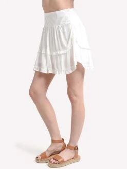 Jack Crinkle In Time Flounce Skirt -Standrews Links Officials Store jj209366 offwhitealt1