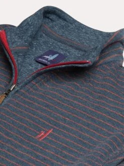 Johnnie-O Men's Emmett Fleece Sweater -Standrews Links Officials Store jmko1620 twilightalt2