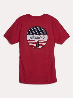 Johnnie-O Men's Star Spangled Tee -Standrews Links Officials Store jmst1960 serranoalt2