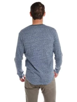 Grayers Todd Slub Henley -Standrews Links Officials Store k014s15bhr blueheatheralt3
