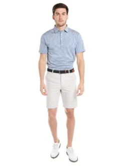 RLX Feed Stripe Airflow Polo -Standrews Links Officials Store k181jg09 taylorheather newenglandbluealt1