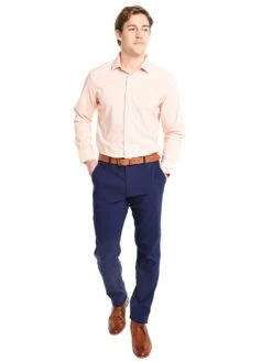 Mizzen+Main Charles Leeward Collection Shirt 7 Mizzen+Main Charles Leeward Collection Shirt -Standrews Links Officials Store l 5006 peachpinkalt1