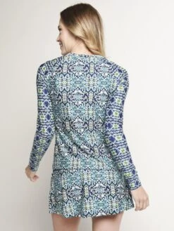 La Blanca Tuvalu Tapa Rashgaurd -Standrews Links Officials Store la8yg61 blualt3