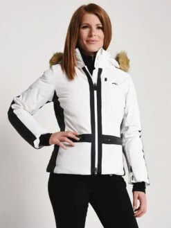 KJUS Women's Nuna Jacket -Standrews Links Officials Store ls15 e04 white black 105e10e1 e9c9 45b4 8173 93058779310e