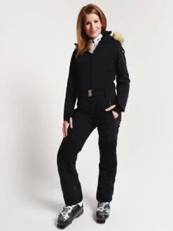 KJUS Women's Sella One Piece Suit With Fur Hood