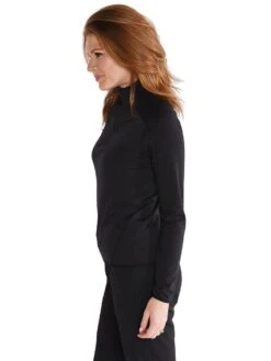 Kjus Women's Trace Halfzip Midlayer -Standrews Links Officials Store ls25 a06 blackmelangealt2