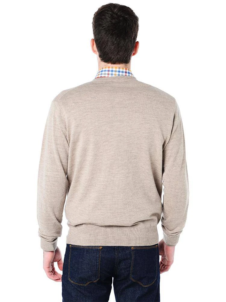 Peter Millar Men's Marino Wool V Neck Sweater 6 Peter Millar Men's Marino Wool V Neck Sweater - Image 6