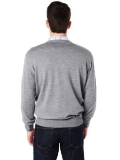 Peter Millar Merino Crewneck -Standrews Links Officials Store mf16s84 flannelalt3