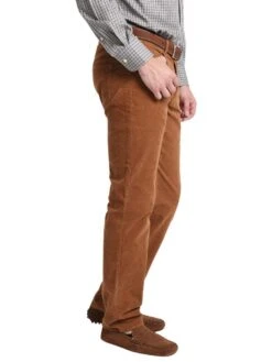 Peter Millar Stretch Cord Five Pocket Pant -Standrews Links Officials Store mf17b92 basinbrownalt2
