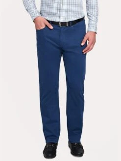 Peter Millar Ultimate Sateen Five Pocket Pant -Standrews Links Officials Store mf18b39 navy 16ec2b87 428e 4785 84cc df82bc4ec469