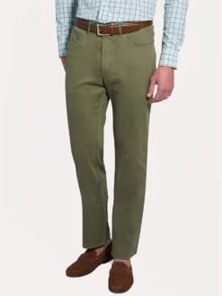 Peter Millar Ultimate Sateen Five Pocket Pant -Standrews Links Officials Store mf18b39 olive 332d9a7f c979 4736 9b04 20c200d36410
