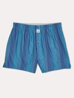 Peter Millar Reynolds Stripe Stretch Jersey Boxer