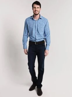 Peter Millar Hills Performance Cotton Touch Sport Shirt -Standrews Links Officials Store mf18ew70sl plazabluealt3