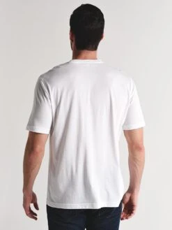 Peter Millar Men's Seaside Pocket Tee -Standrews Links Officials Store mf18k67 whitealt2