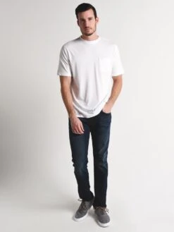 Peter Millar Men's Seaside Pocket Tee -Standrews Links Officials Store mf18k67 whitealt3