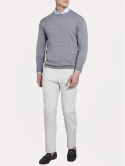 Peter Millar Crown Soft Sweater -Standrews Links Officials Store mf18s42 britishgreyalt2