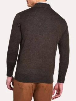 Peter Millar Crown Soft Quarter-Zip Sweater -Standrews Links Officials Store mf18s52 branchalt1