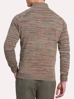 Peter Millar Twisted Cashmere 1/4 Zip -Standrews Links Officials Store mf18s83 corkalt1