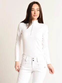 Descente Women's Gabby Baselayer T-Neck -Standrews Links Officials Store mgb01w spw 96ea051f 85a3 4258 9afb 3e8cbd9f022a