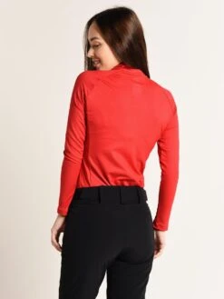 Descente Women's Gabby Baselayer T-Neck -Standrews Links Officials Store mgb01w erdalt3