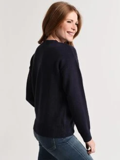 English Factory Game On Sweater -Standrews Links Officials Store mk1035t navyalt2