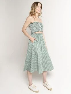 English Factory Two Piece Smocked Set -Standrews Links Officials Store mk158d emeraldalt1