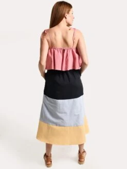 English Factory Color Blocked Maxi Dress 7 English Factory Color Blocked Maxi Dress -Standrews Links Officials Store mk798d multialt2