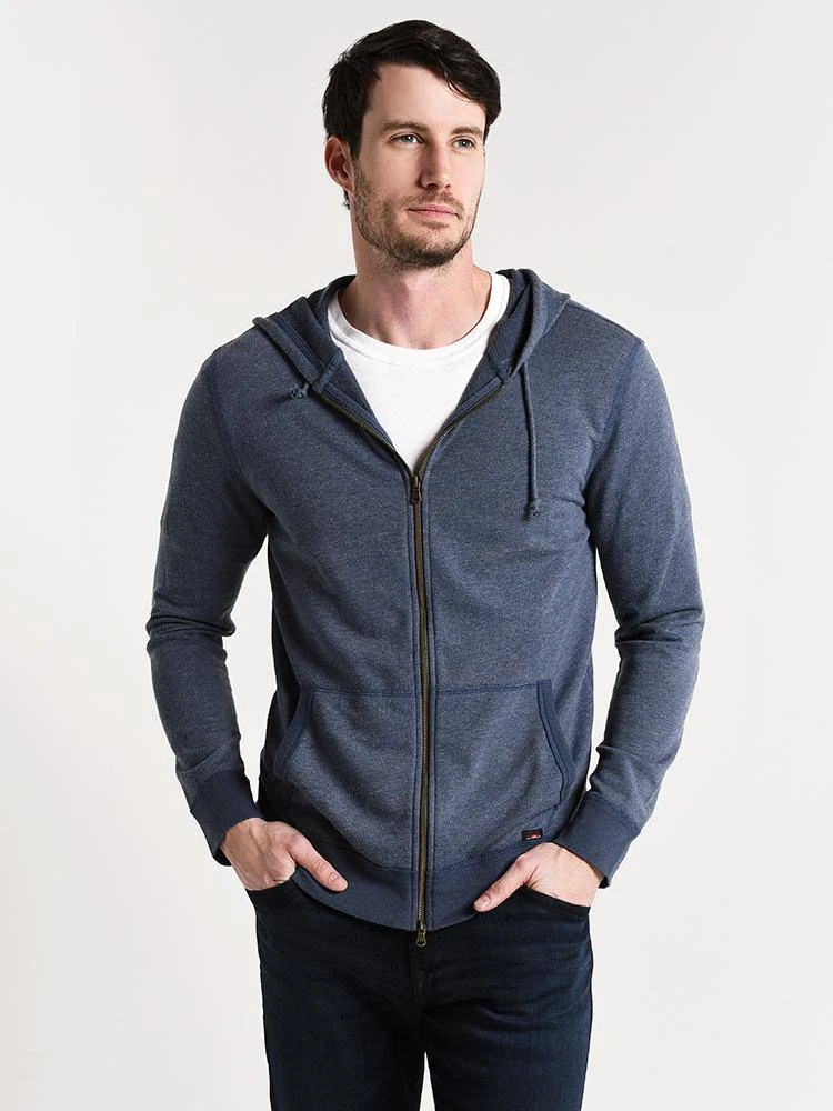 Faherty Brand French Terry Zip Hoodie 1 Faherty Brand French Terry Zip Hoodie