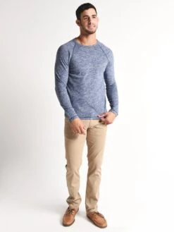 Faherty Brand Raglan Cre -Standrews Links Officials Store mkf1892 bluemarlalt1