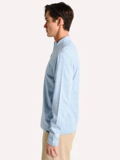 Faherty Brand Men's Suffolk Pullover -Standrews Links Officials Store mks1972 lightbluealt2