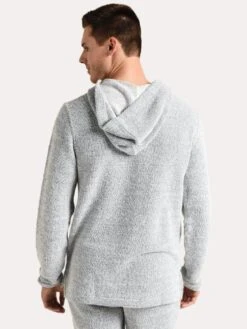 Faherty Brand Backloop Jacquard Hoodie Poncho 8 Faherty Brand Backloop Jacquard Hoodie Poncho -Standrews Links Officials Store mku1812 whitewateralt2