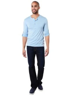 Mizzen+Main Sioux Henley -Standrews Links Officials Store mm h 5009 lightbluealt3