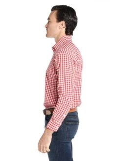 Mizzen + Main Hatteras Leeward Collection Dress Shirt -Standrews Links Officials Store mm h5100 redalt1