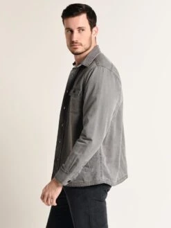 Faherty Brand Blanket Lined CPO -Standrews Links Officials Store mof1815 greyalt3