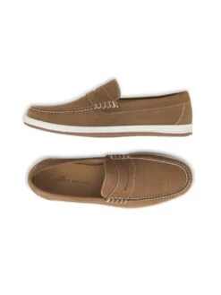 Peter Millar Men's Cape Deck Shoe -Standrews Links Officials Store ms17f08 lightbrownalt2