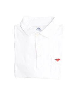 Peter Millar Men's Seaside Washed Polo With Pocket