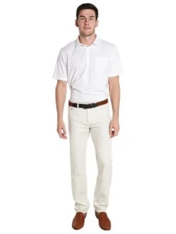 Peter Millar Seaside Cotton Linen 5 Pocket Pant -Standrews Links Officials Store ms18b70 stonealt1