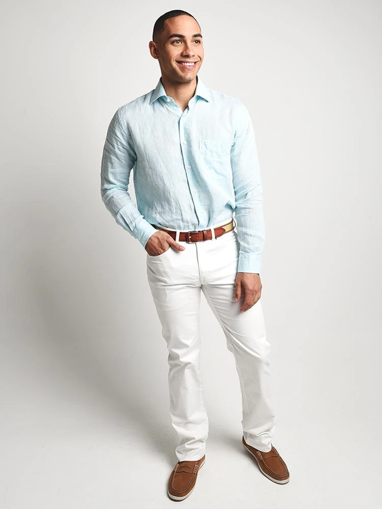 Peter Millar Sateen Stretch Five Pocket Pant 4 Peter Millar Sateen Stretch Five Pocket Pant - Image 4