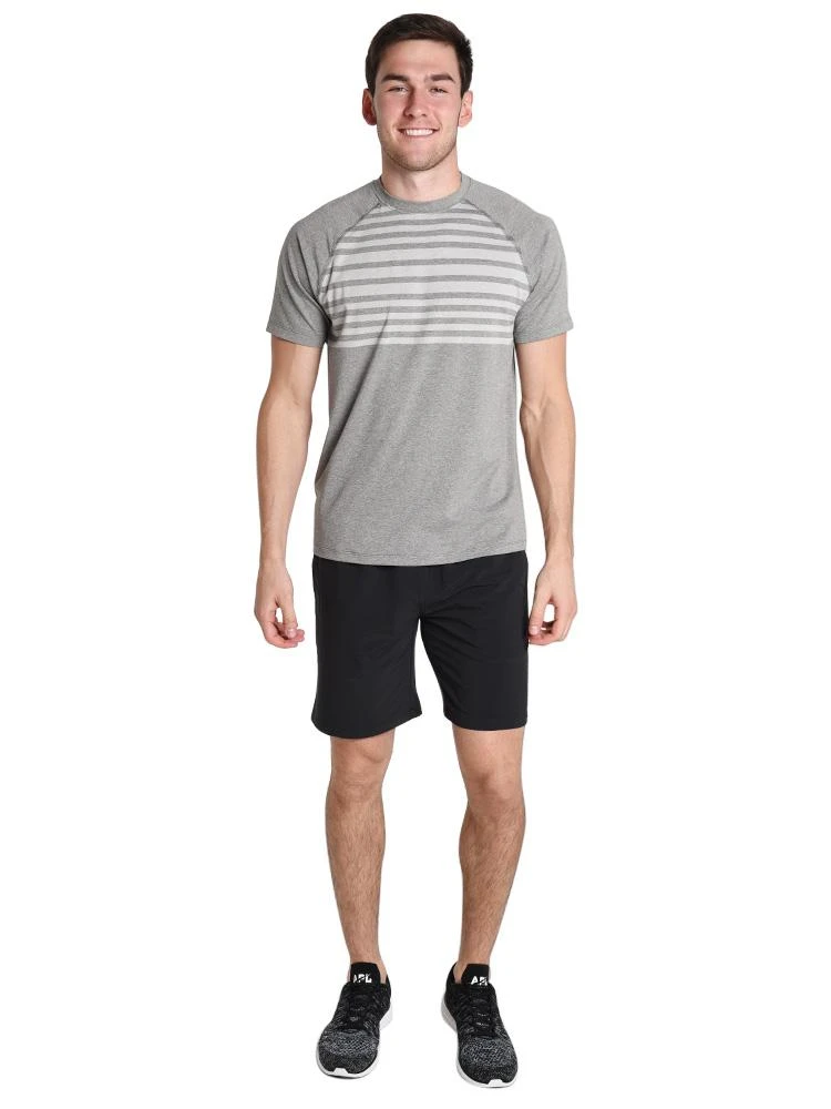 Peter Millar Men's Rio Engineered Stripe Technical T-Shirt 6 Peter Millar Men's Rio Engineered Stripe Technical T-Shirt - Image 6