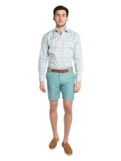 Peter Millar Men's Crown Ease Palazzo Plaid Sport Shirt -Standrews Links Officials Store ms18w10csl venetianmistalt3