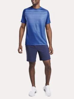Peter Millar Men's Rio Technical Stripe T-Shirt -Standrews Links Officials Store ms19ek95c soaralt2