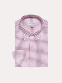 Peter Millar Captain Tattersall Woven Sport Shirt
